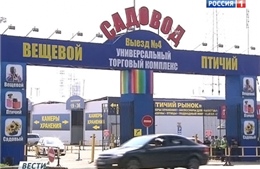 Nga đóng cửa chợ Chim có đông người Việt buôn bán 